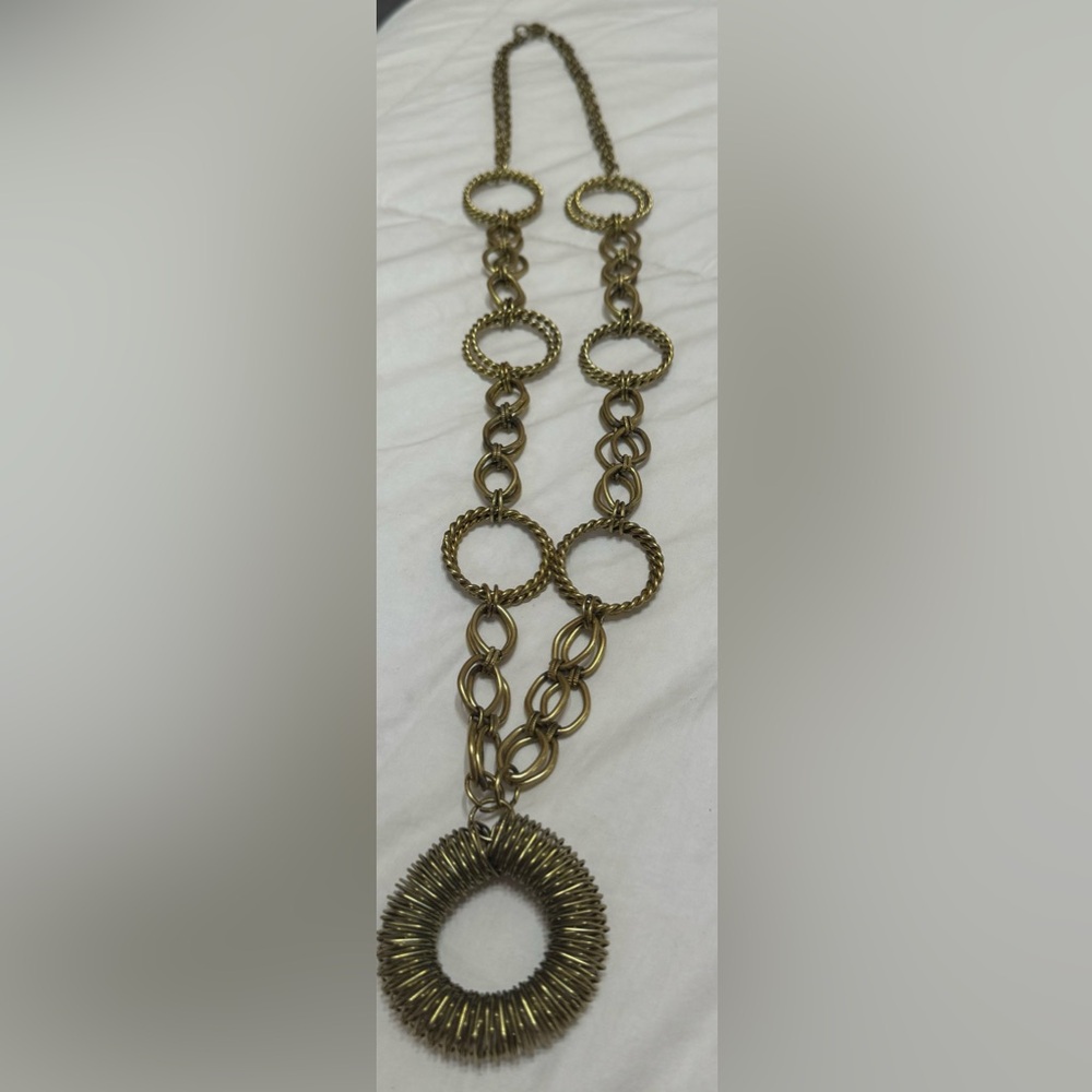 Gold necklace